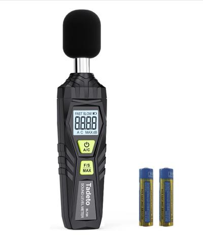 Tadeto SL720 SPL DB Meter Black